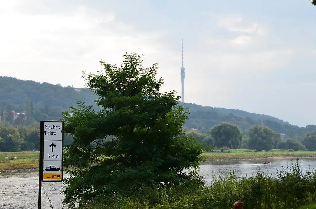 Daire Ferienwohnung An Der Elbe Dresden